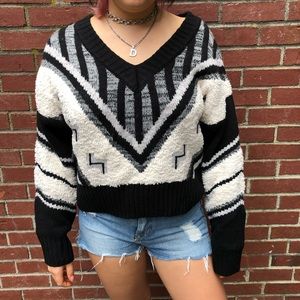 chunky oversized textured sweater!